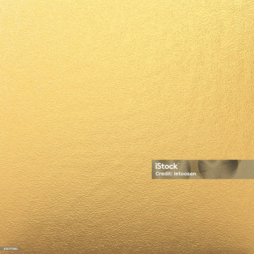 Gold foil Gold foil texture or background  Gold - Metal Stock Photo