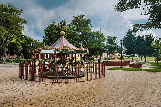istock Horse Carousel - Valladolid, Mexico 615719238