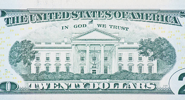 istock White House on back of twenty dollar note 615719334