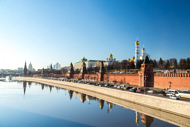istock Cathedrals of the Moscow Kremlin, Russia 615729608