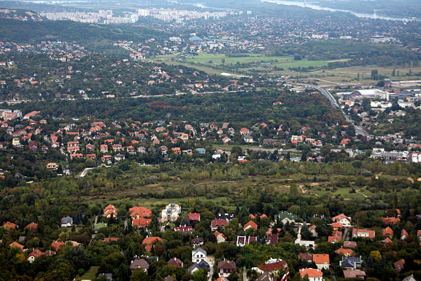 istock houses in Budapest 615734966