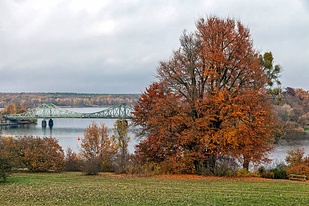 istock Glienicke Bridge in autumn 615740520