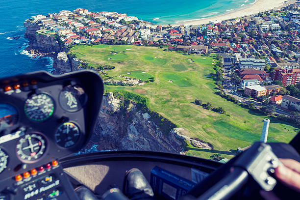 istock Aerial view of Bondi beach and dover heights 615744856