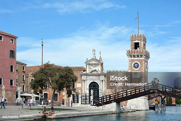 Arsenal Of Venice Italy Stock Photo - Download Image Now - Accessibility, Architecture, Bridge - Built Structure