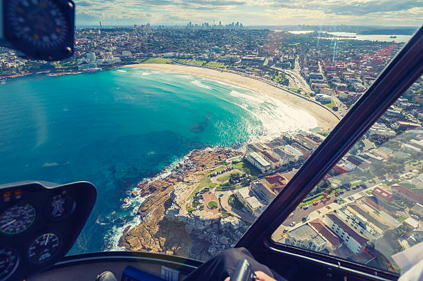istock Aerial view of Bondi beach. 615745422