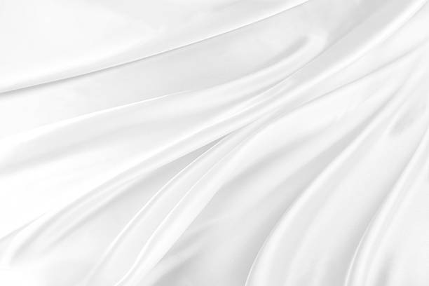 ホワイトのシルク  - silk ストックフォトと画像