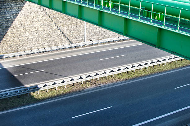 istock View of the highway from the bridge 615747972