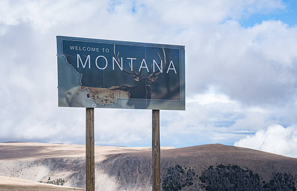 istock Welcome to Montana 615749646