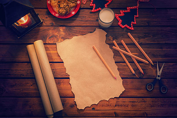 istock Letter to Santa Claus 615750328