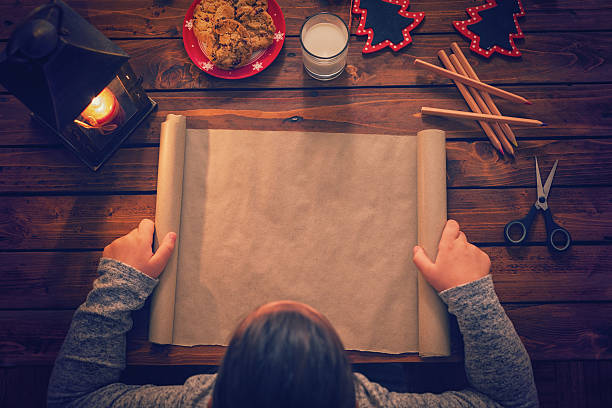 istock Writing to Santa Claus 615793298
