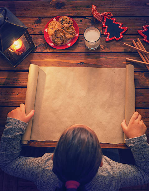 istock Writing to Santa Claus 615793408