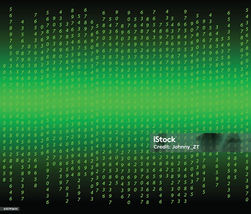 Abstract Computer Code Stock Illustration - Download Image Now ...