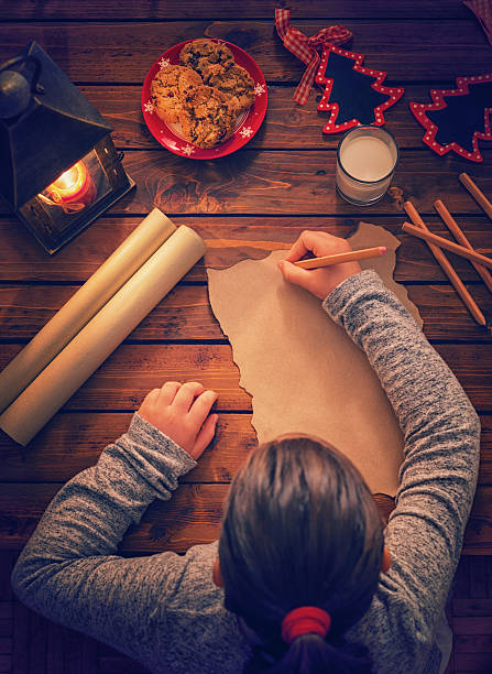 istock Writing to Santa Claus 615793630