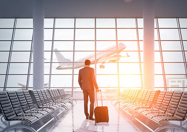 istock African American businessman in airport 615796830