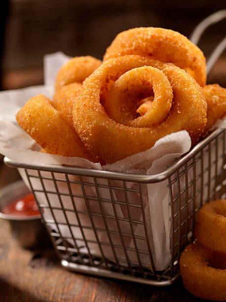istock Basket of Onion Rings 615800690
