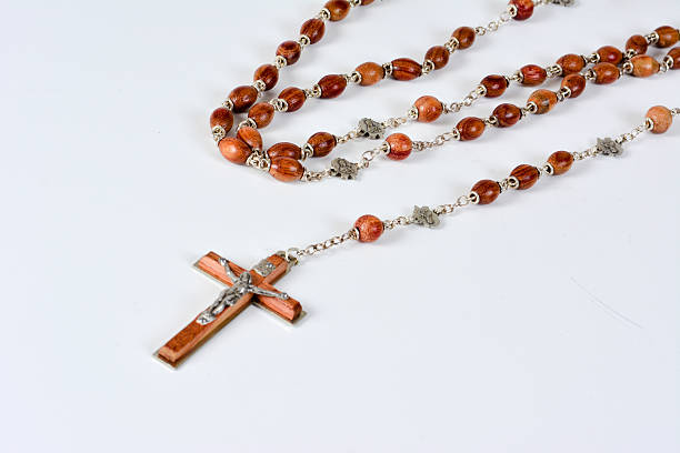 istock Wooden Rosary Beads 615802744