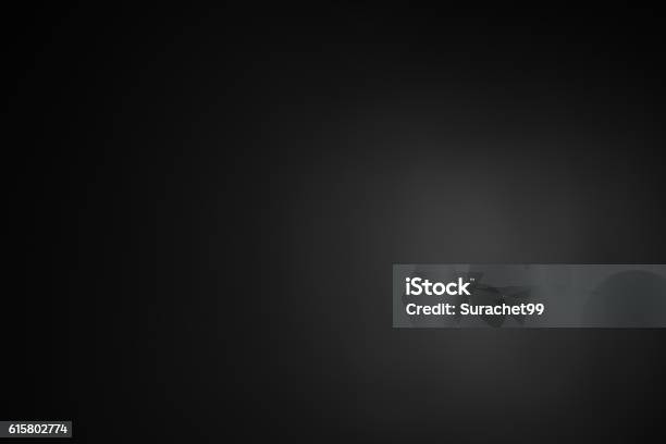 Black Background Stock Photo - Download Image Now - Black Color, Backgrounds, Color Gradient