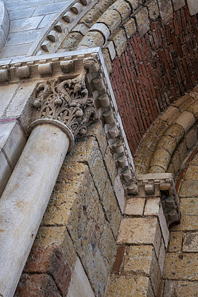 istock Saint Sernin Basilica architectural detail 615804706