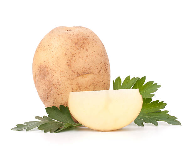 istock potato and parsley leaves 615805940