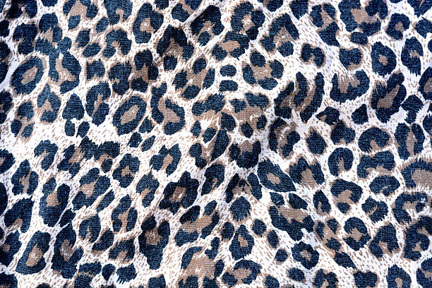 istock The fabric of motifs leopard on background 615808532