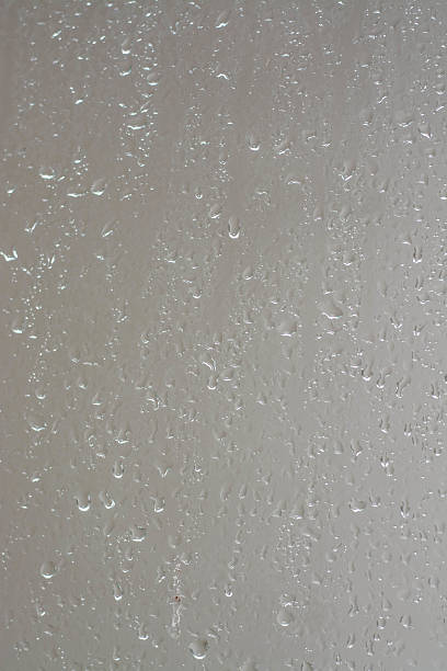 istock Water drops on the glass 615809818
