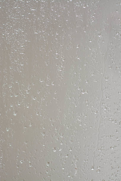 istock Water drops on the glass 615809902