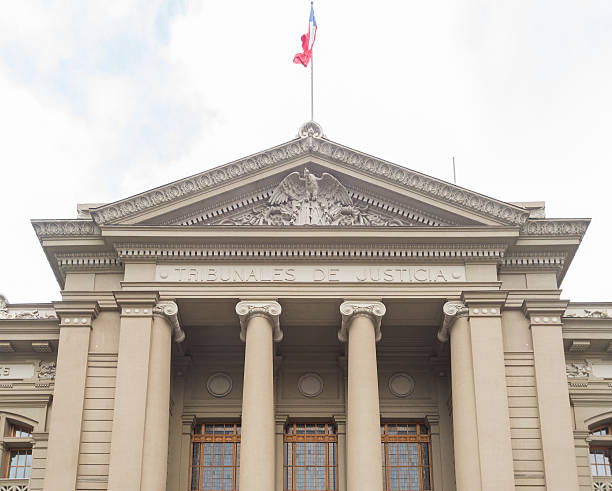 istock Courts of Justice in Santiago Chile 615811830