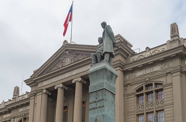 istock Courts of Justice in Santiago Chile 615811850