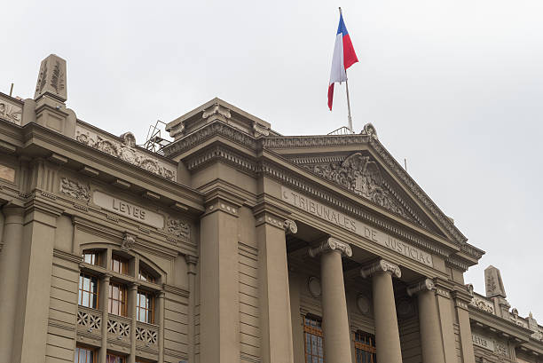 istock Courts of Justice in Santiago Chile 615811864