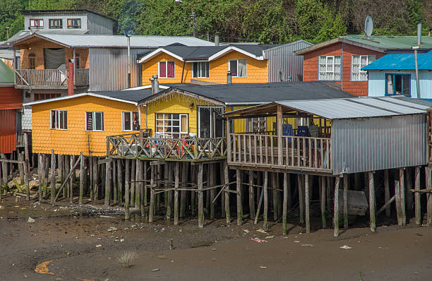 istock Houses in Castro, Chile 615812392
