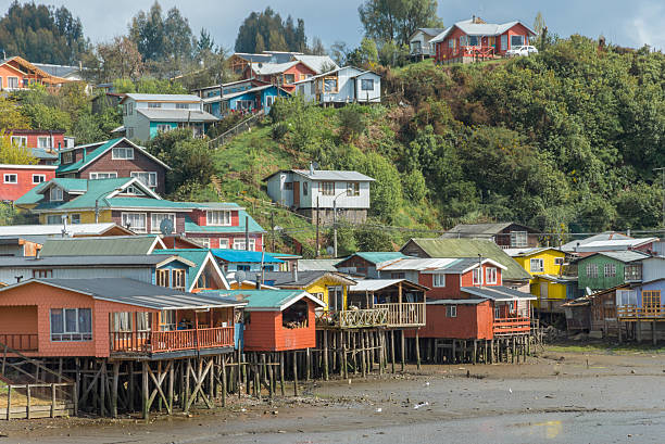 istock Houses in Castro, Chile 615812414