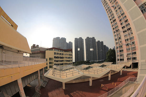 istock Wah Fu Estate, hong kong 615816700