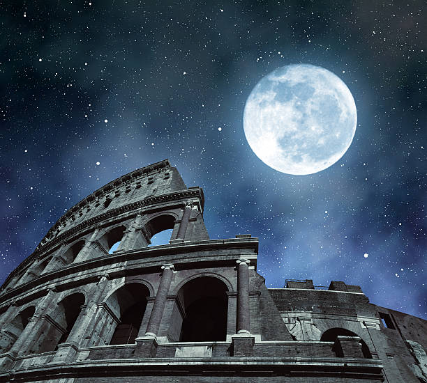 istock Flavian Amphitheatre or Colosseum in Rome 615817190