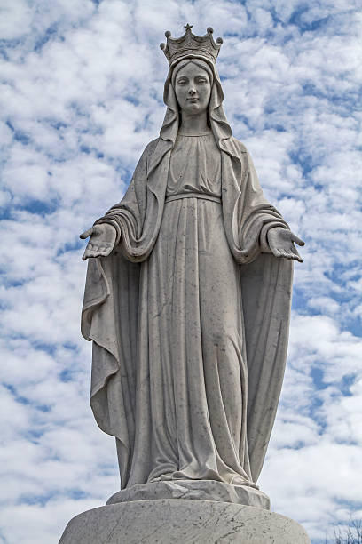 istock Statue of Mary 615817894