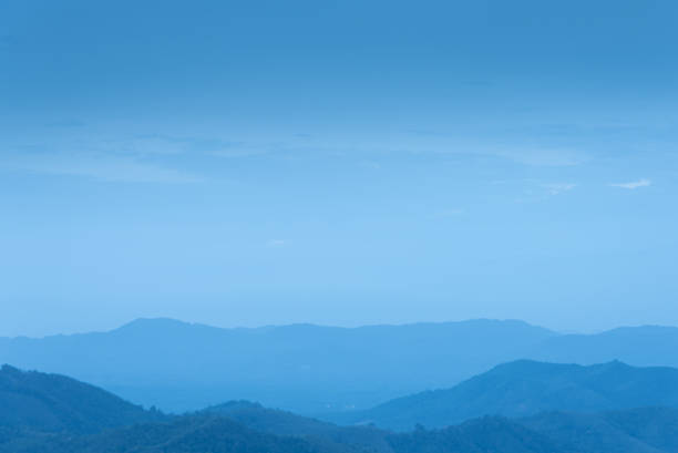 istock Sky and layer of hills during sunrise 615819974