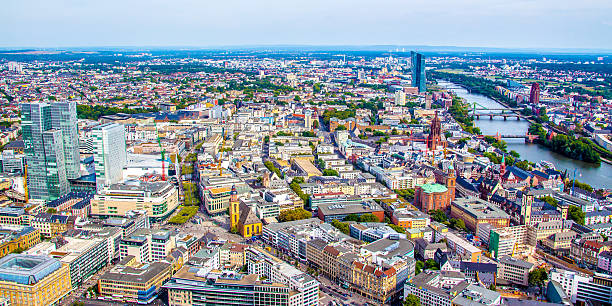istock Cityscape of Frankfurt am Main, Germany 615822334