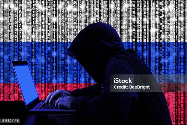 Photo libre de droit de Hacker De Russie Au Travail Concept De Cybersécurité banque d'images et plus d'images libres de droit de Fédération de Russie