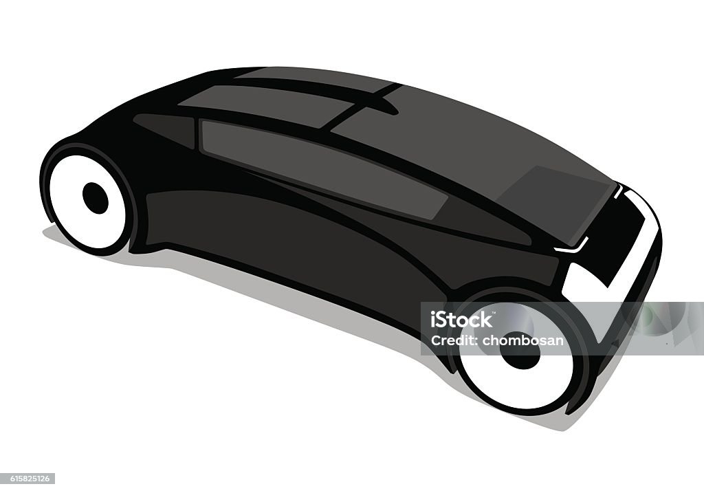 Future Cars Vectorised Futuristic Design Vehicle Future Car Vector Illustration Stock ...
