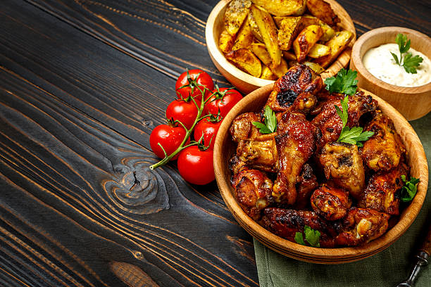 istock roasted chicken wings with herbs 615826860