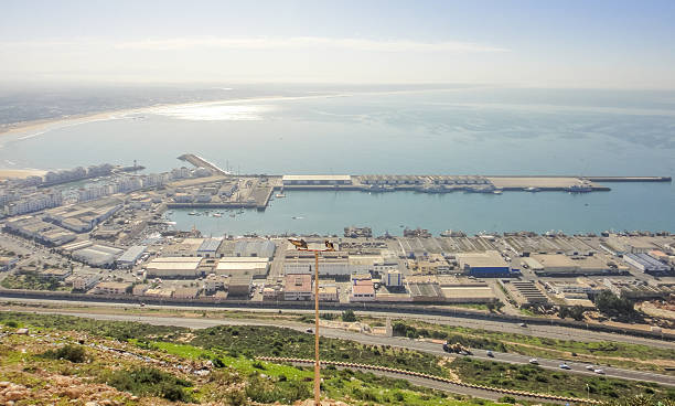 istock View to Agadir town from the mountain. Morocco 615834872