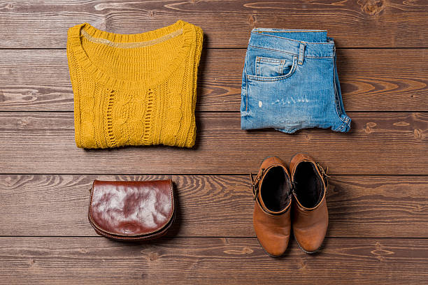 istock Women's autumn clothes 615835916