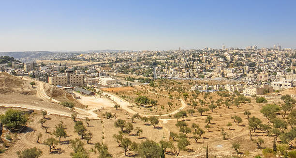 istock View to Jerusalem. Israel. Middle East 615837216