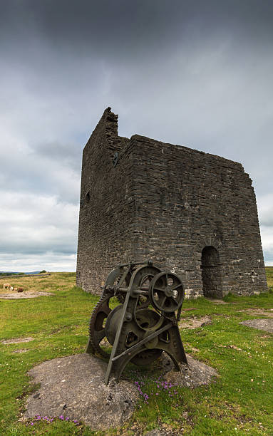 istock Disused Building and Machine at Magpie Mine 615840700