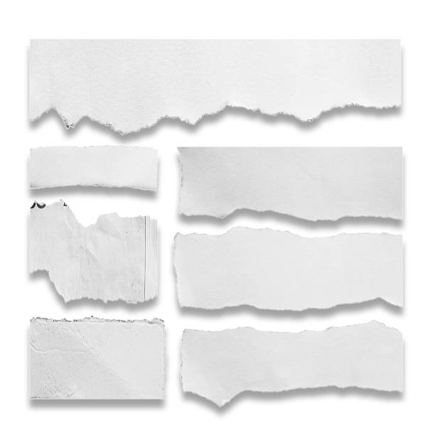 istock Piece of torn paper 615881900