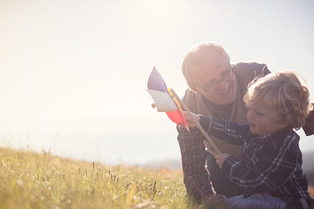 istock Playful day with my Grandpa 615885086