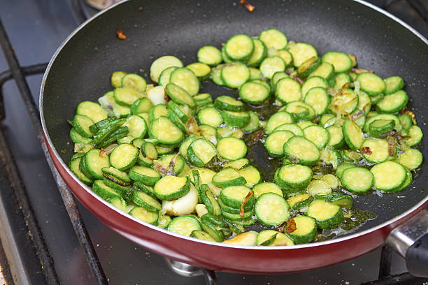 istock sliced courgette in a fryning pan 615886352