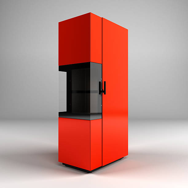 istock wood boiler 3d render on a white background 615890328
