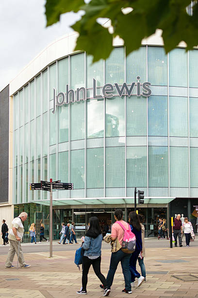 John Lewis department store facade stock photo