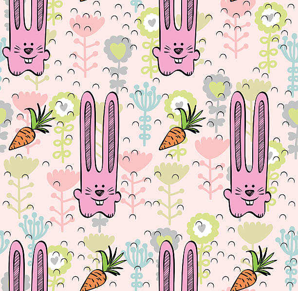 вектор бесшовный шаблон - carrot baby carrot food backgrounds stock illustrations