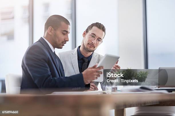 Meeting Their Business Goals As A Team Stock Photo - Download Image Now - Businessman, Adult, Adults Only
